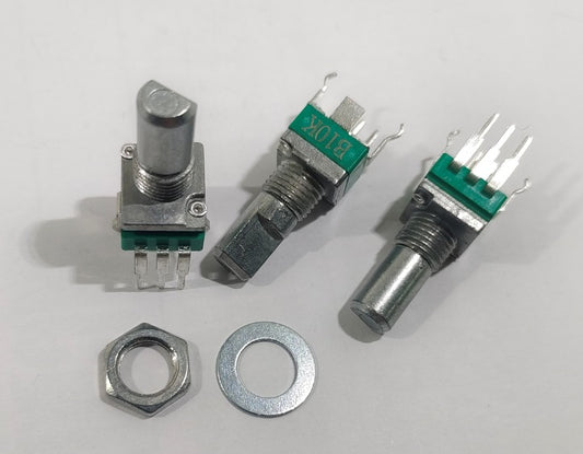 20 x 9mm B10k D-shaft Potentiometers (Alpha Style)